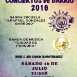 Conciertos de Barrio 2016