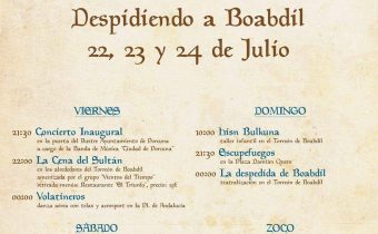 Fiestas Mediavales: Despidiendo a Boabdil