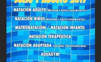 Cursos de natación de verano