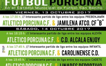 Fútbol: Atco. Porcuna – Jamilena Atco. «B» (PREBENJAMIN)