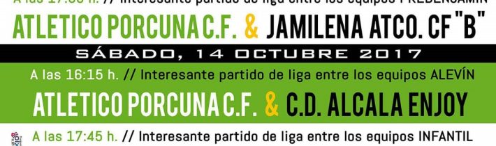 Fútbol: Atco. Porcuna – Jamilena Atco. «B» (PREBENJAMIN)