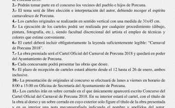 Concurso cartel del Carnaval