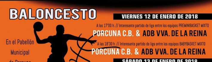 Baloncesto:  Porcuna Arte Ibérico – ADB VVA de la Reina (PreMiniBasket Mixto)