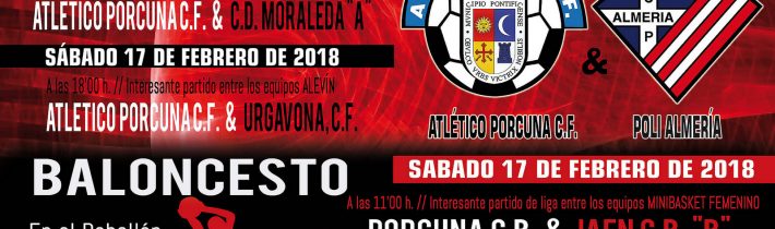 Fútbol: Atco. Porcuna – CD Moraleda «A»  (BENJAMIN)