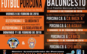 Baloncesto:  Porcuna Arte Ibérico – CB Baeza (Minibasket Fenemino)