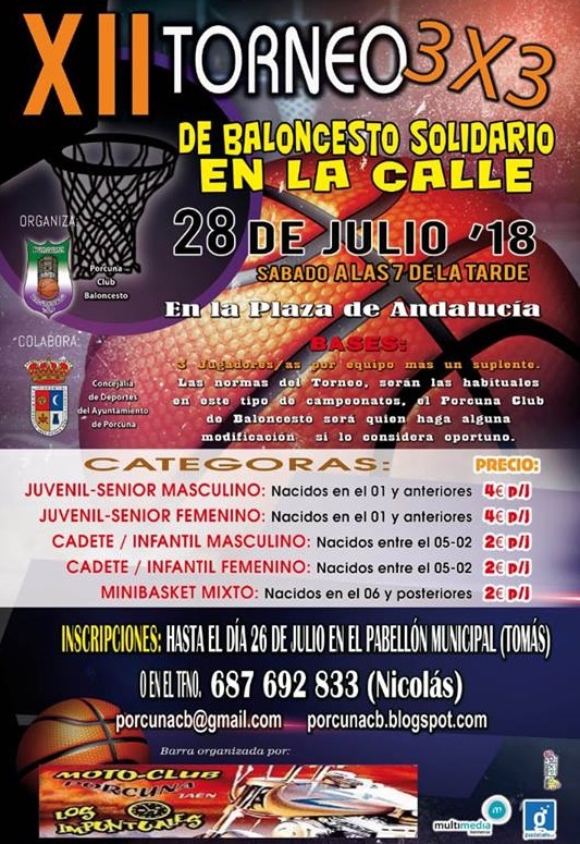 XII Torneo 3x3