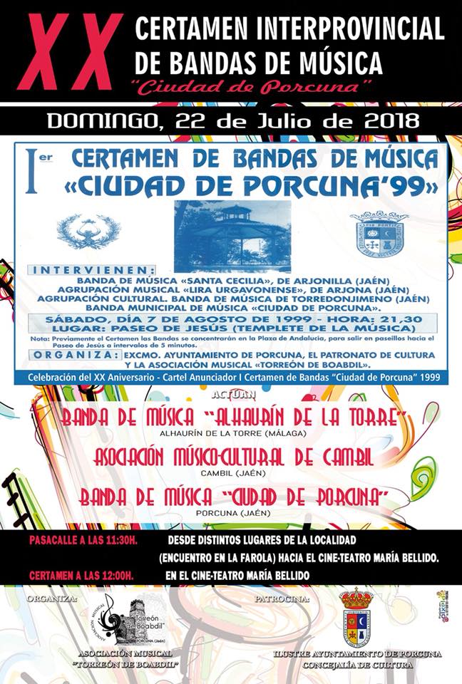 XX Certamen Bandas Música "Ciudad de Porcuna"