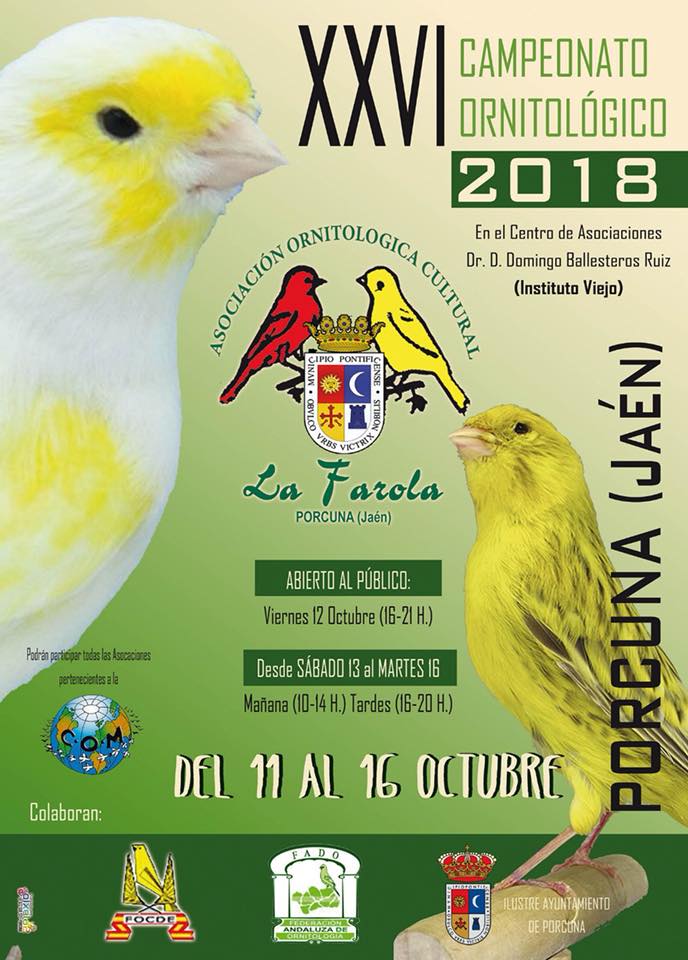 XXVI Campeonato Ornitológico