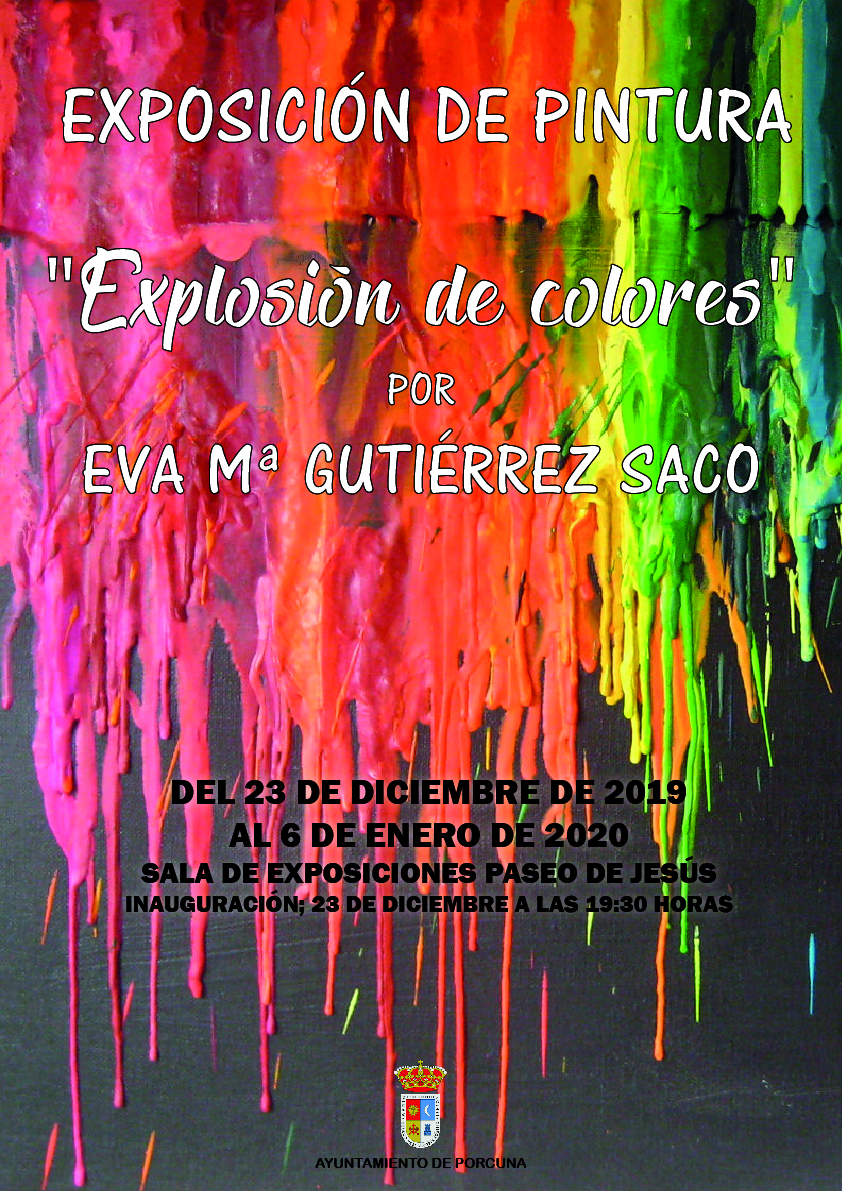 Exposición de pintura "Explosión de colores"