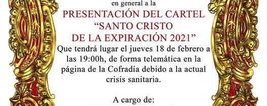 Presentación del cartel Cristo de la Expiración