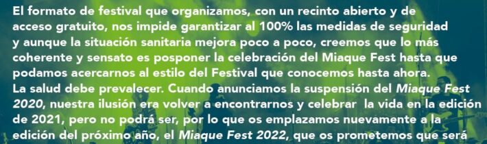 MíaQué FEST 2021