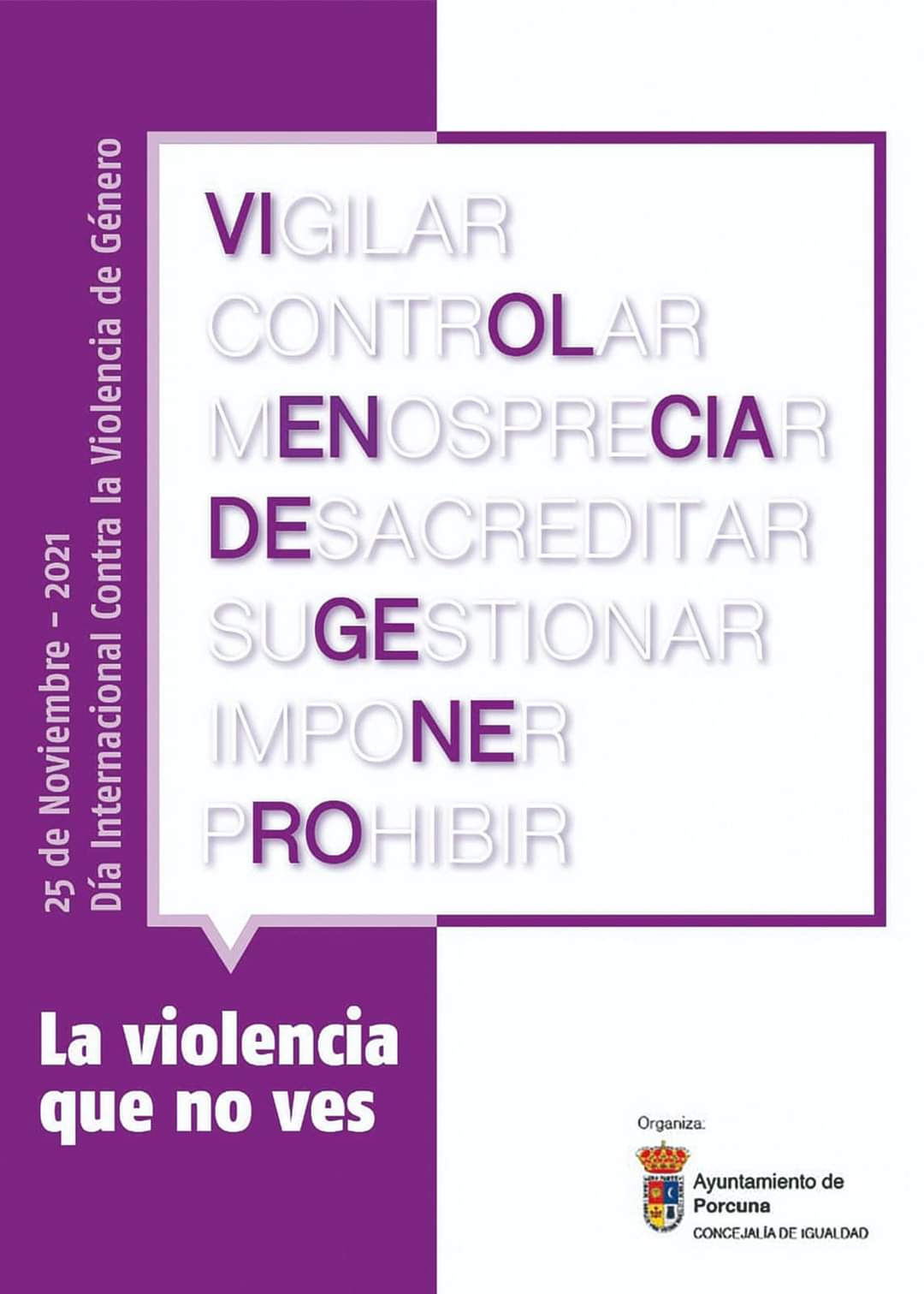 Concentración y lectura de manifiesto Contra la Violencia de Género