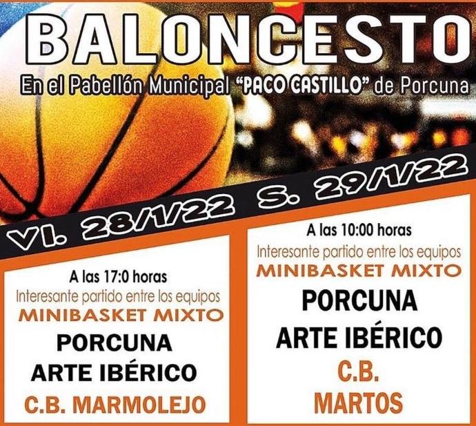 Baloncesto base Porcuna C.B (Minibasket)