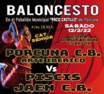 Baloncesto: CB Porcuna Arte Ibérico - Piscis Jaén CB