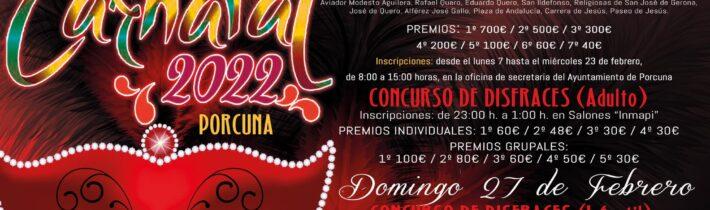 Carnaval concurso disfraces infantil