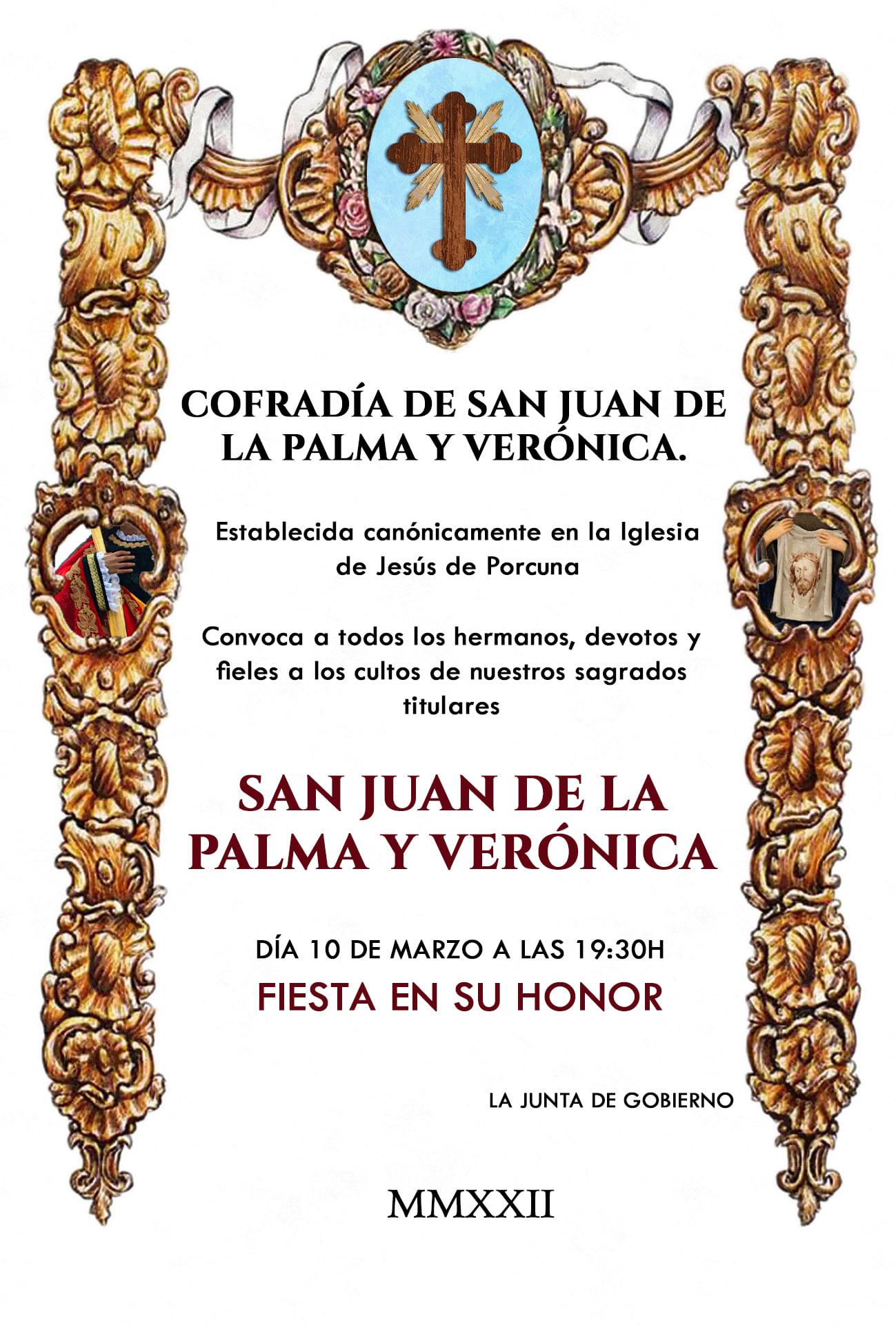 Fiesta de San Juan de la Palma y Verónica