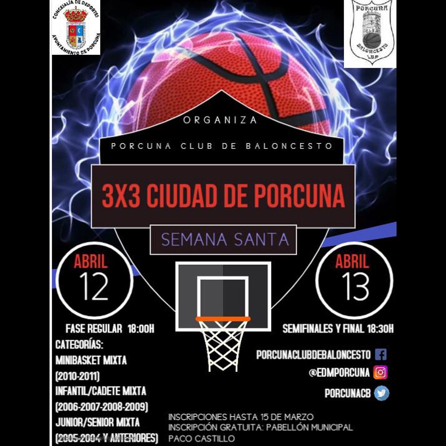 Campeonato baloncesto 3x3 Semana Santa