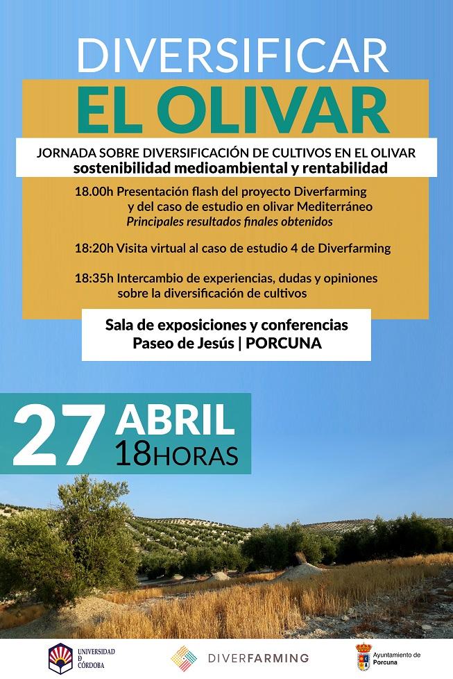 Jornada: Diversificación de cultivos en el olivar