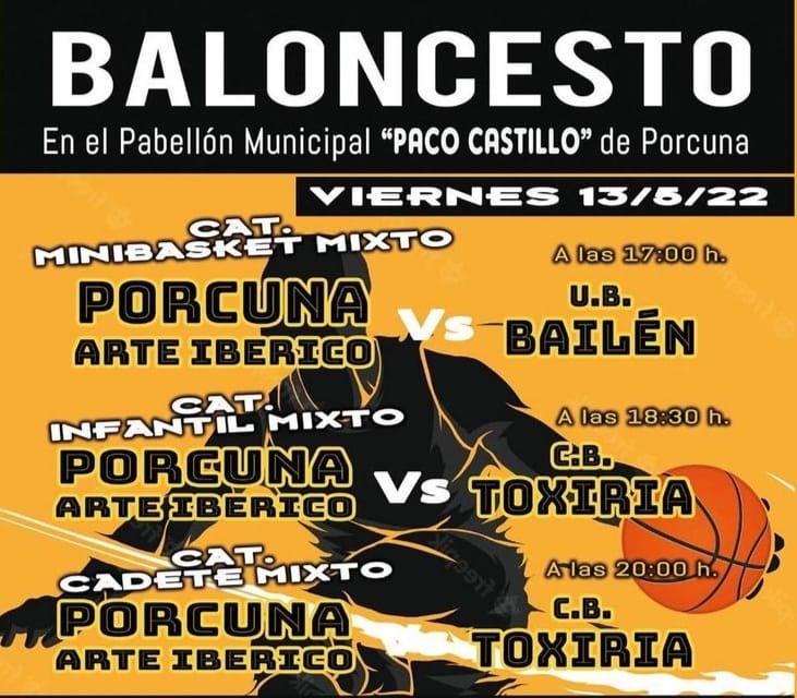 Baloncesto E.D. Porcuna C.B (Cadete/infantil/mini)