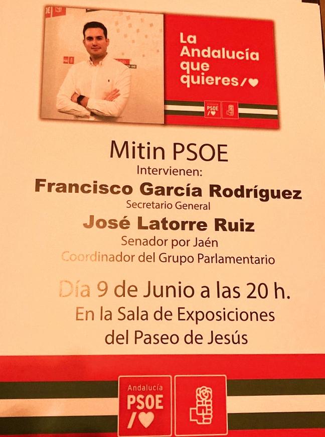 Mitin del PSOE