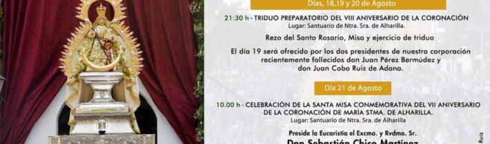 Misa conmemorativa Coronación Alharilla