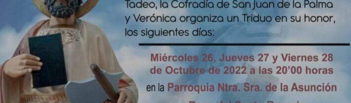Triduo a San Judas Tadeo