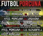 Fútbol base Atco. Porcuna (3 partidos)