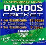 I Campeonato local: Dardos Cricket