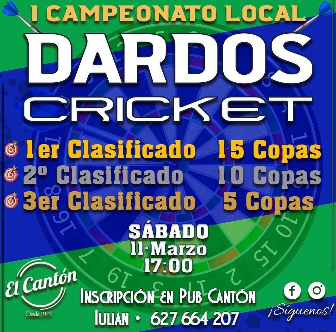 I Campeonato local: Dardos Cricket