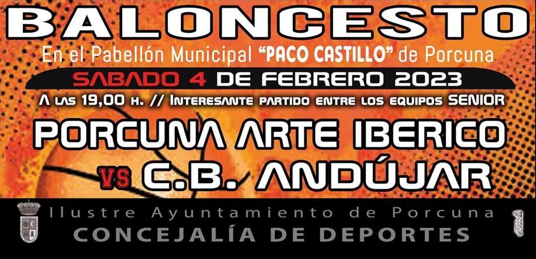 Baloncesto: CB Porcuna Arte Ibérico - CB Andújar