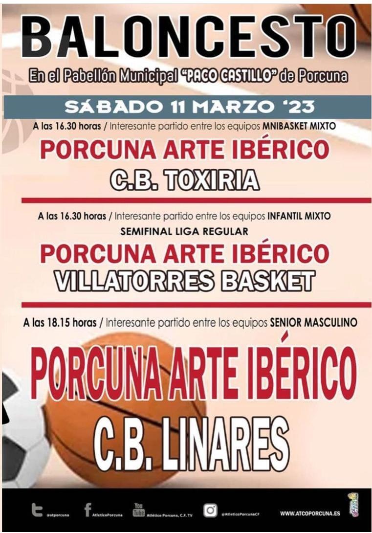 Baloncesto: CB Porcuna Arte Ibérico -LinabasketCB