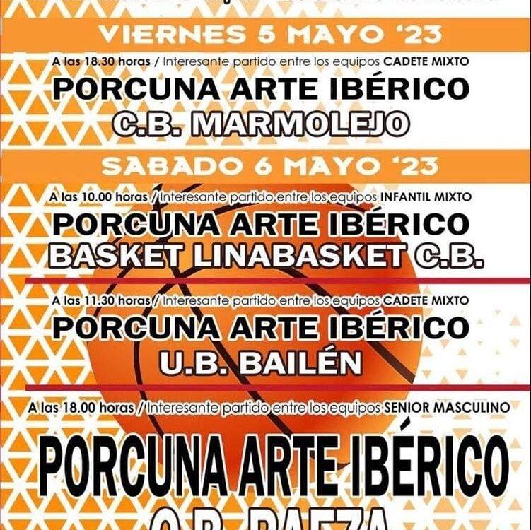 Baloncesto: CB Porcuna Arte Ibérico - CB Baeza