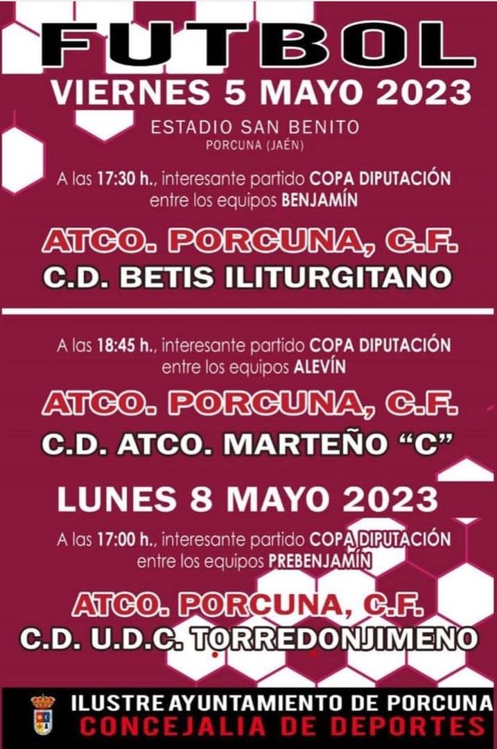 Fútbol base Atco. Porcuna (Copa Diputación)