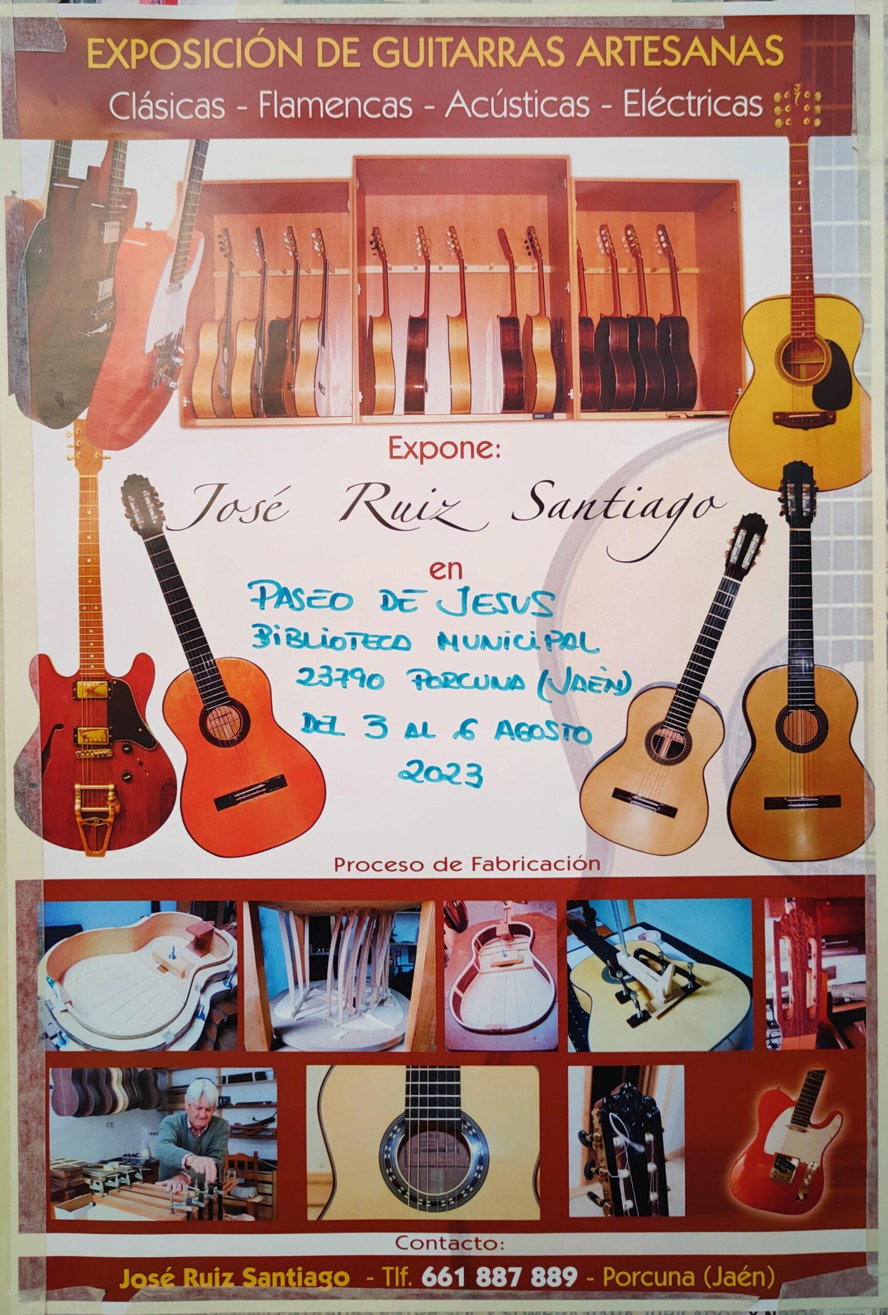 Exposición de guitarras artesanas