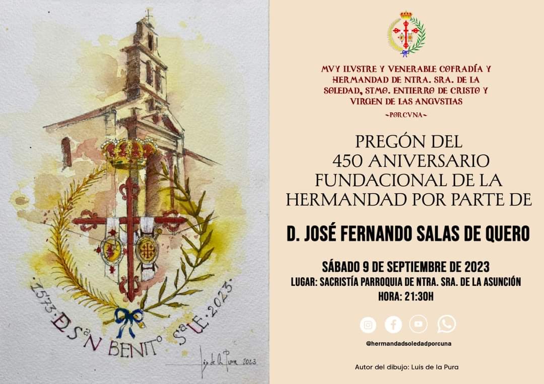 Pregón 450 aniversario de La Soledad