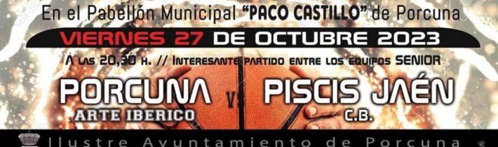 Baloncesto: CB Porcuna Arte Ibérico – Piscis Jaén CB