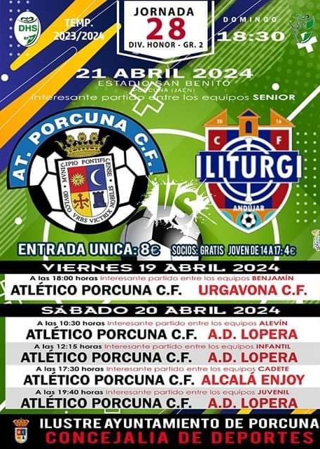 FÚTBOL: Atco. Porcuna - Iliturgi C.F 2016