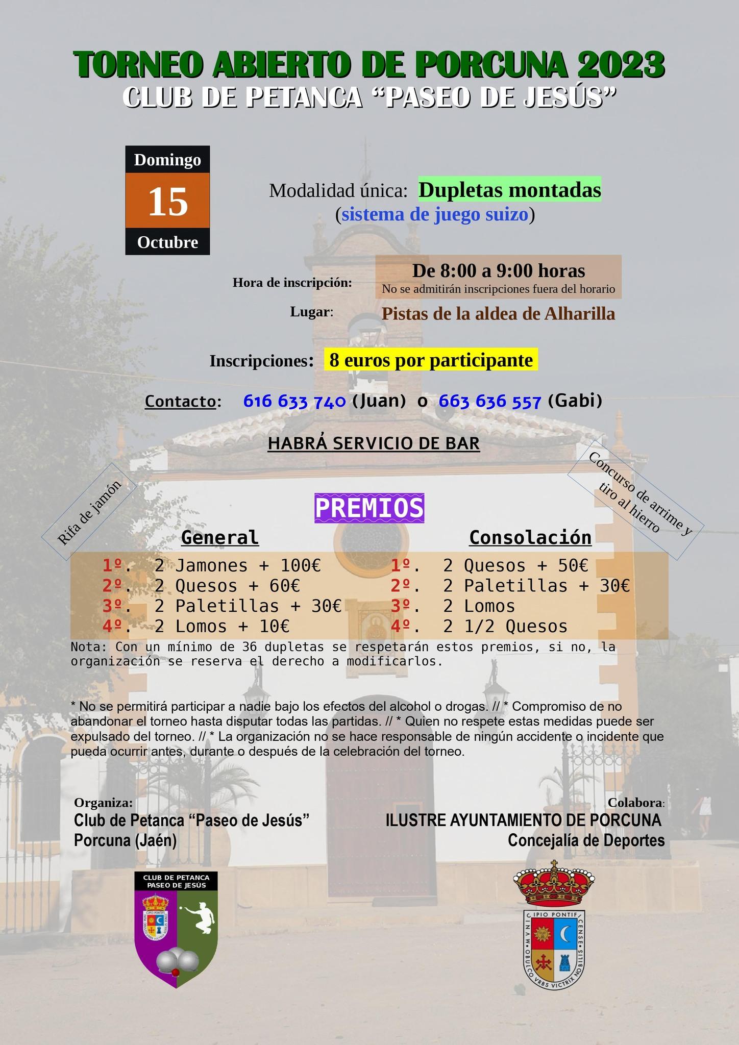 Torneo abierto de Petanca