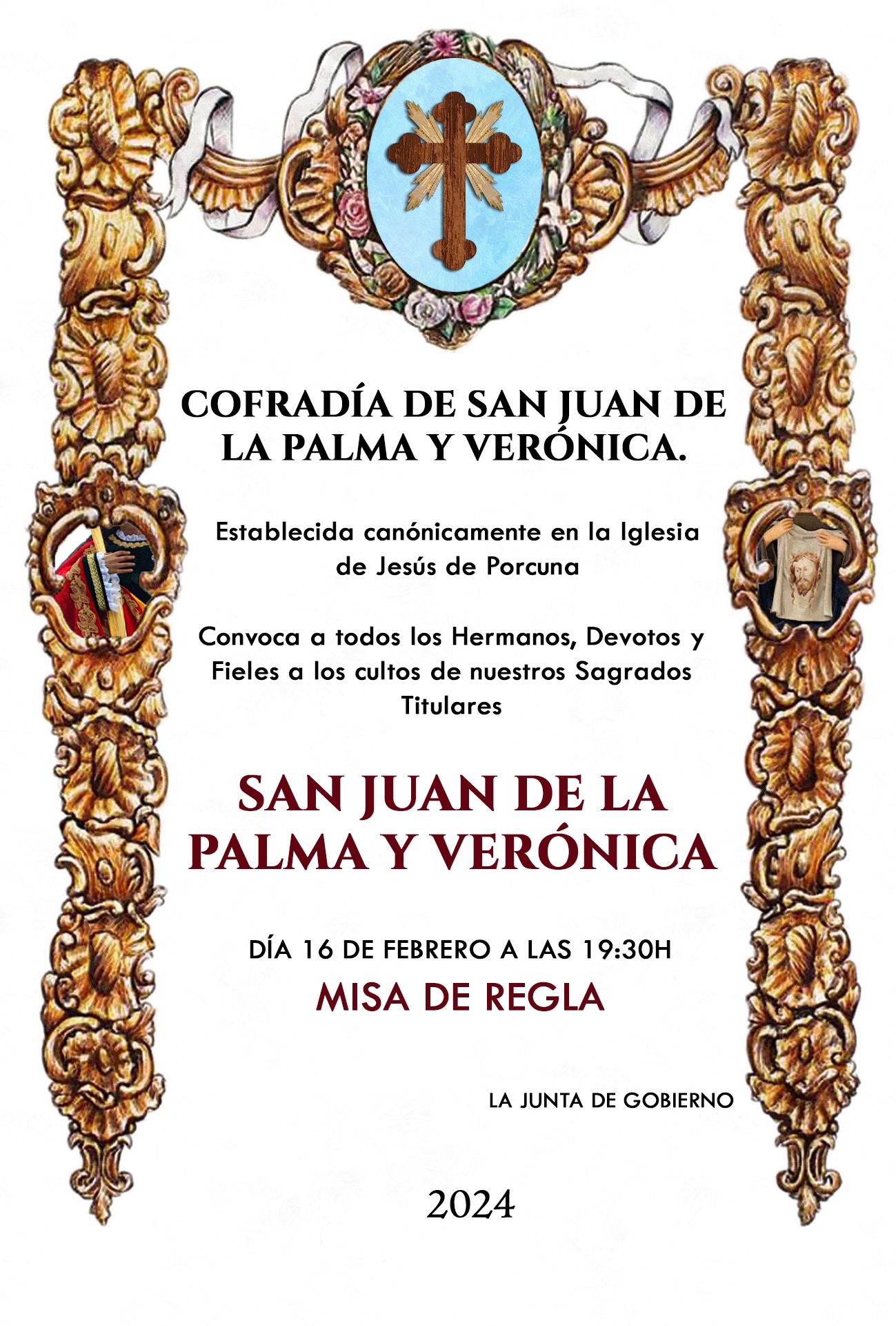 Misa de Regla de San Juan de la Palma y Verónica