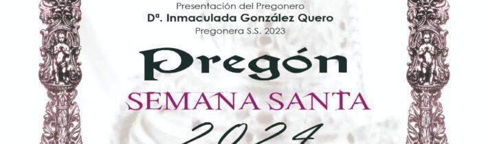 Pregon de Semana Santa 2024