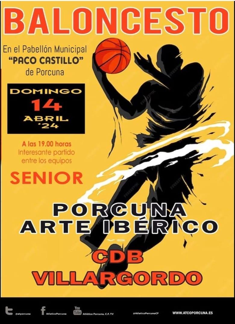 Baloncesto: CB Porcuna Arte Ibérico - CDB Villargordo