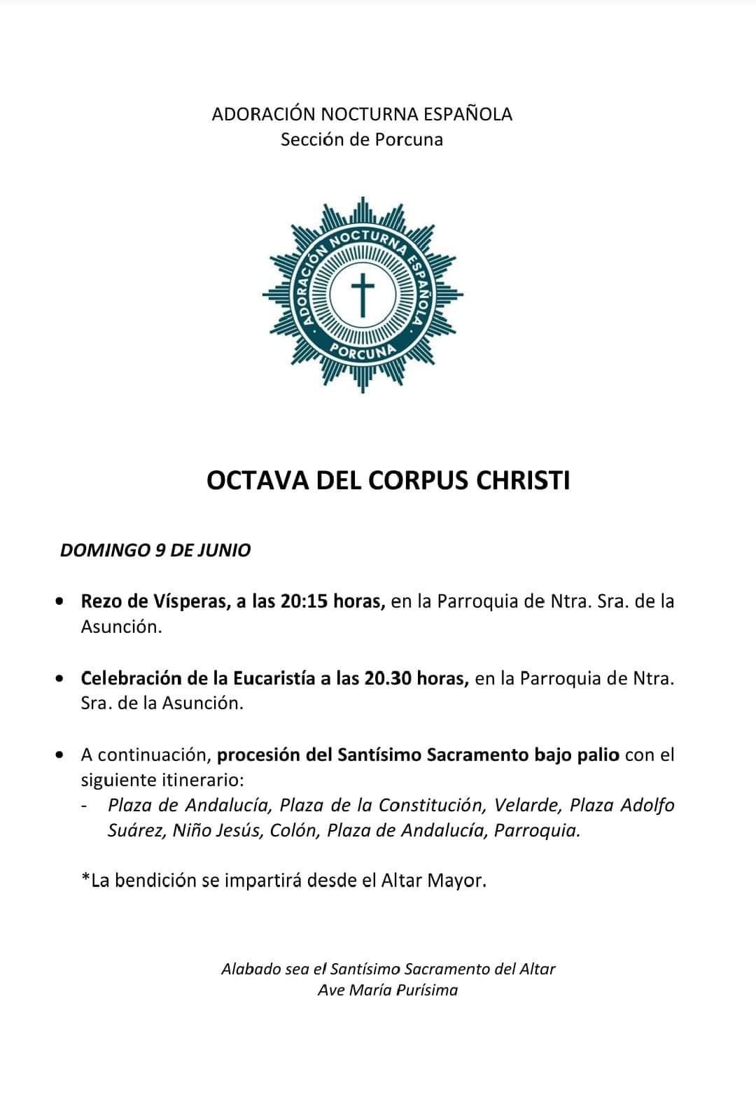 Octava del Corpus Christi