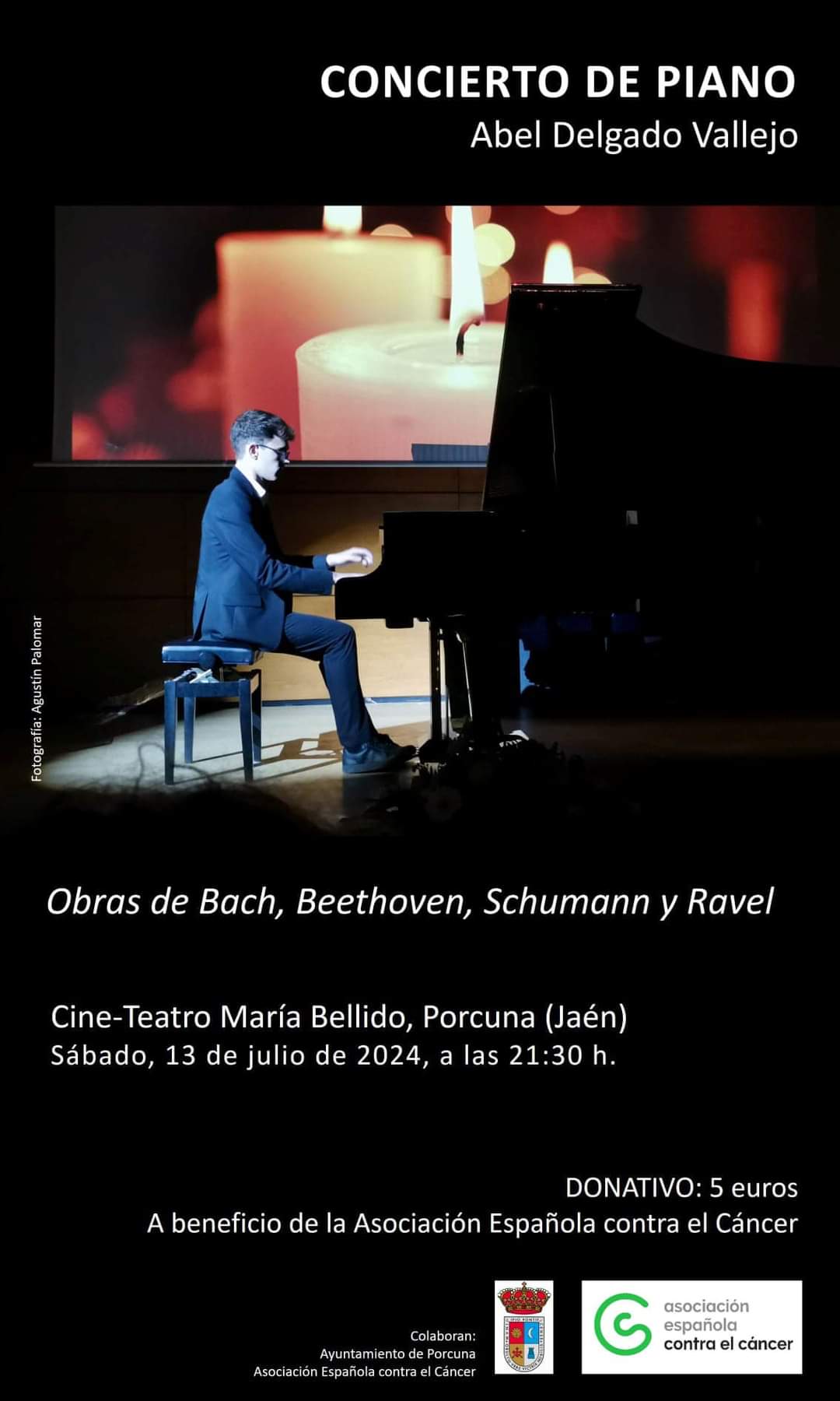 Concierto benéfico de piano