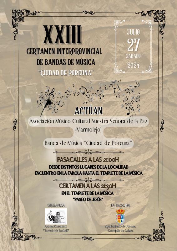 XXIII Certamen interprovincial de bandas