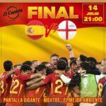 Final Eurocopa en Porcuna