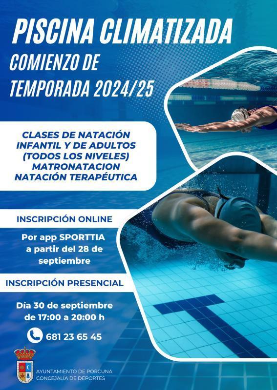 Apertura piscina climatizada