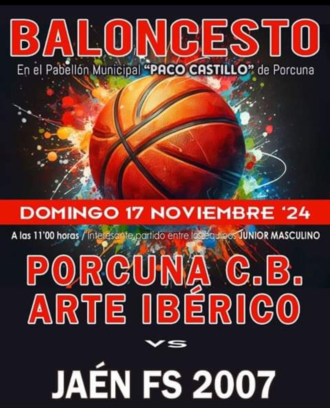 Baloncesto: CB Porcuna Arte Ibérico - Jaén FS 2007