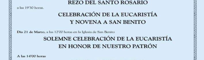 Novena a San Benito