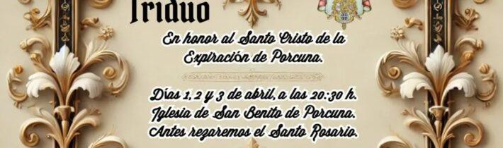 Triduo al Cristo de la Expiración