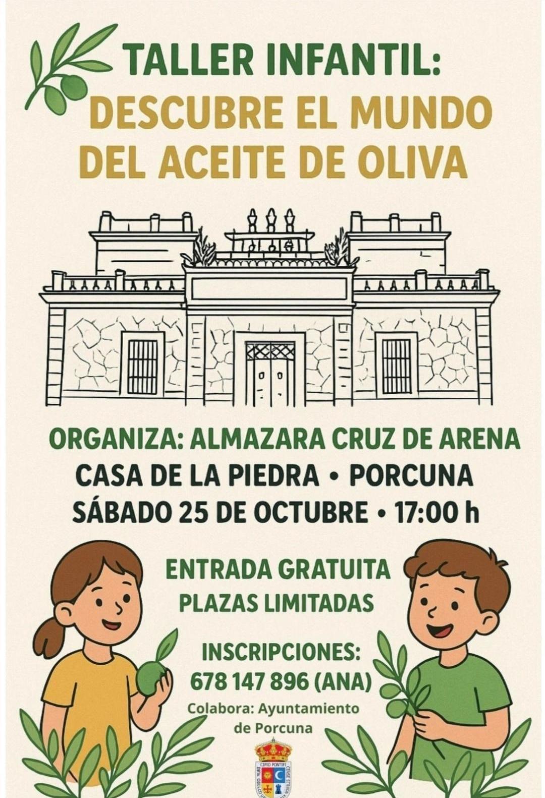 Taller infantil del Aceite de Oliva